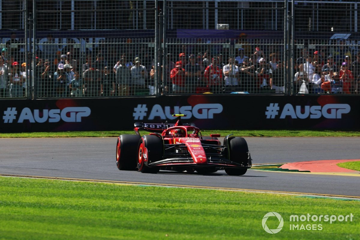 Carlos Sainz with Ferrari SF-24