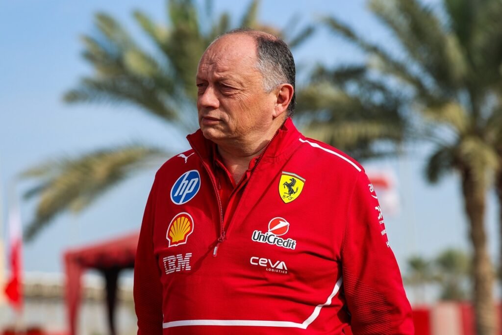 Ferrari's Frederic Vasseur