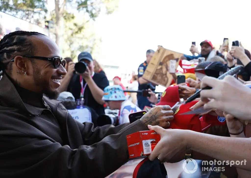 Lewis Hamilton and Ferrari