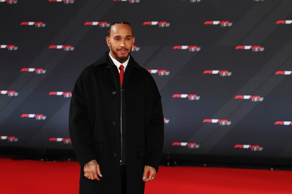 Lewis Hamilton with Ferrari