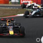 Max Verstappen (Red Bull Racing), Andrea Kimi Antonelli (Mercedes), Yuki Tsunoda (RB F1 Team)