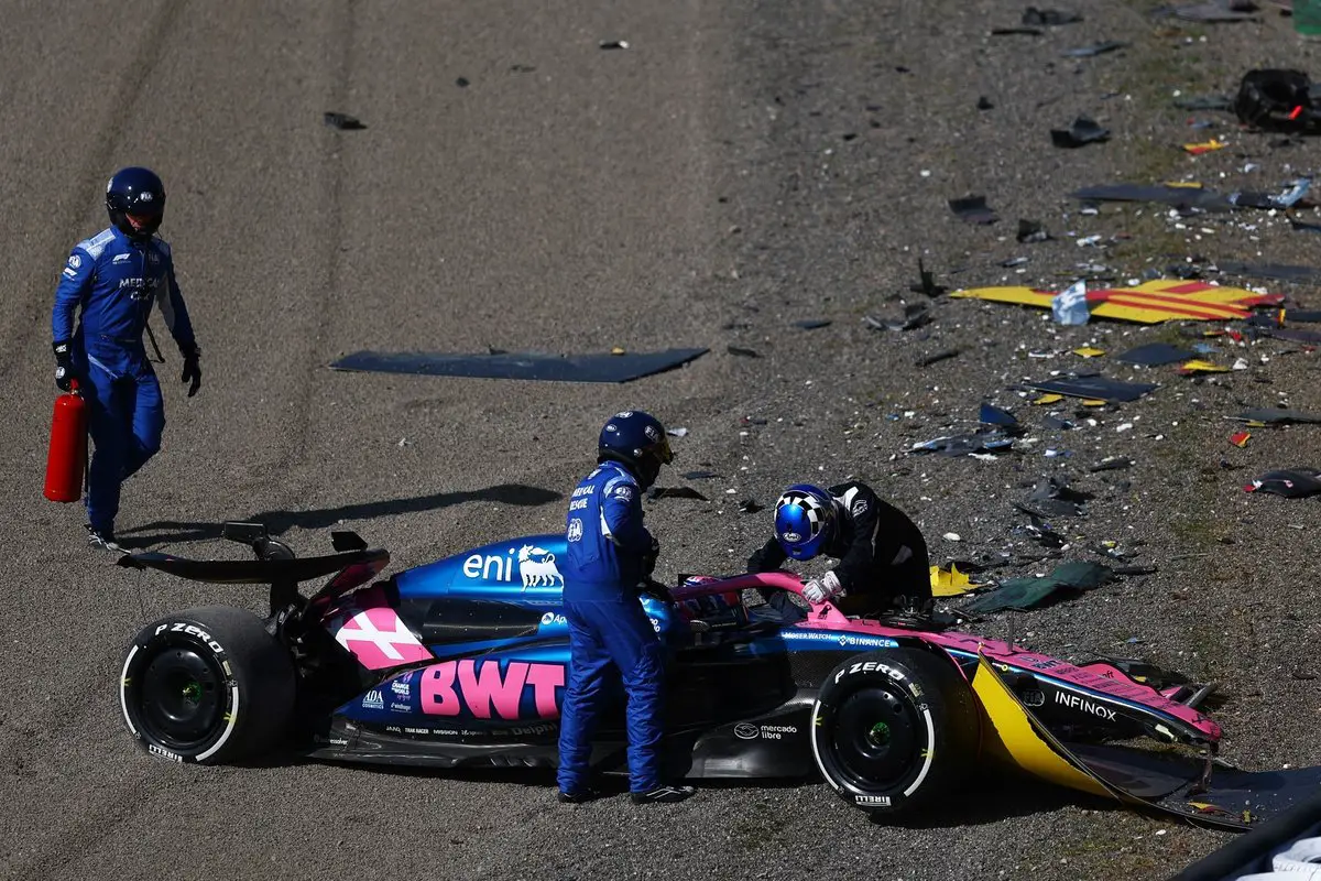 Alpine Crash Involving Jack Doohan