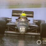 Ayrton Senna on Lotus 97T
