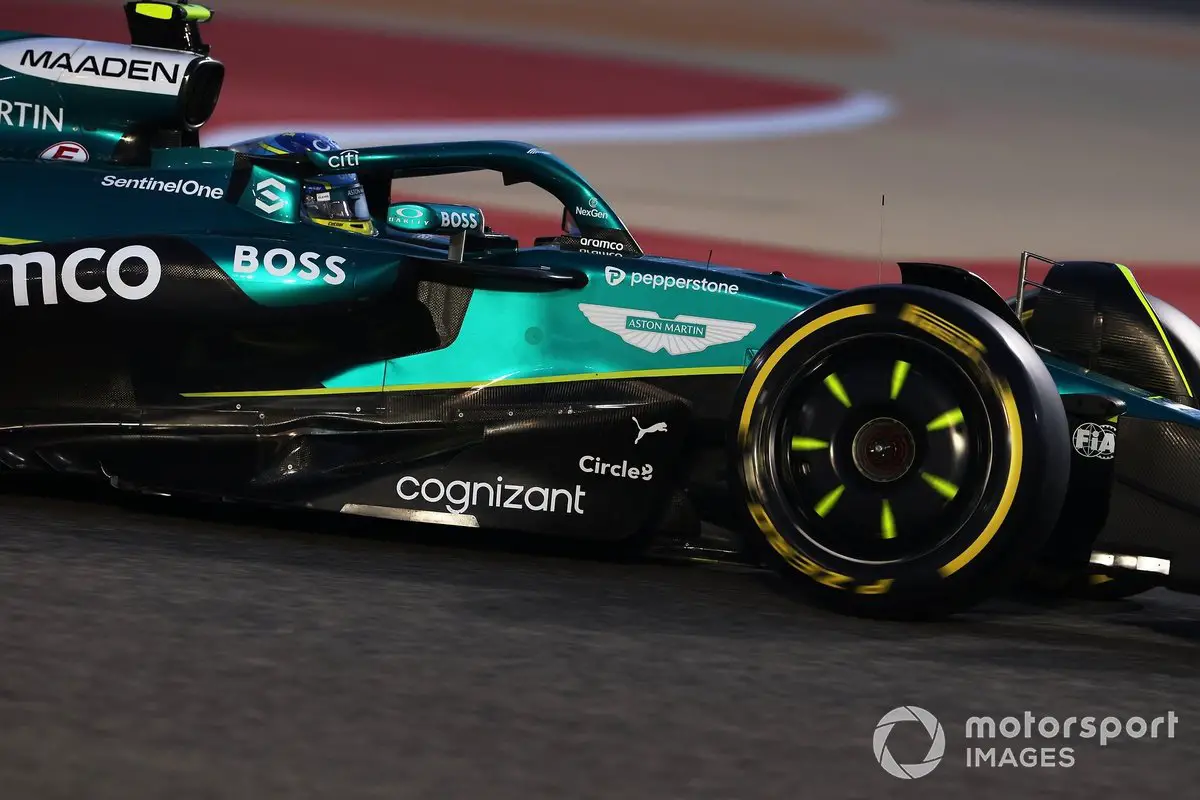 Fernando Alonso with Aston Martin Racing