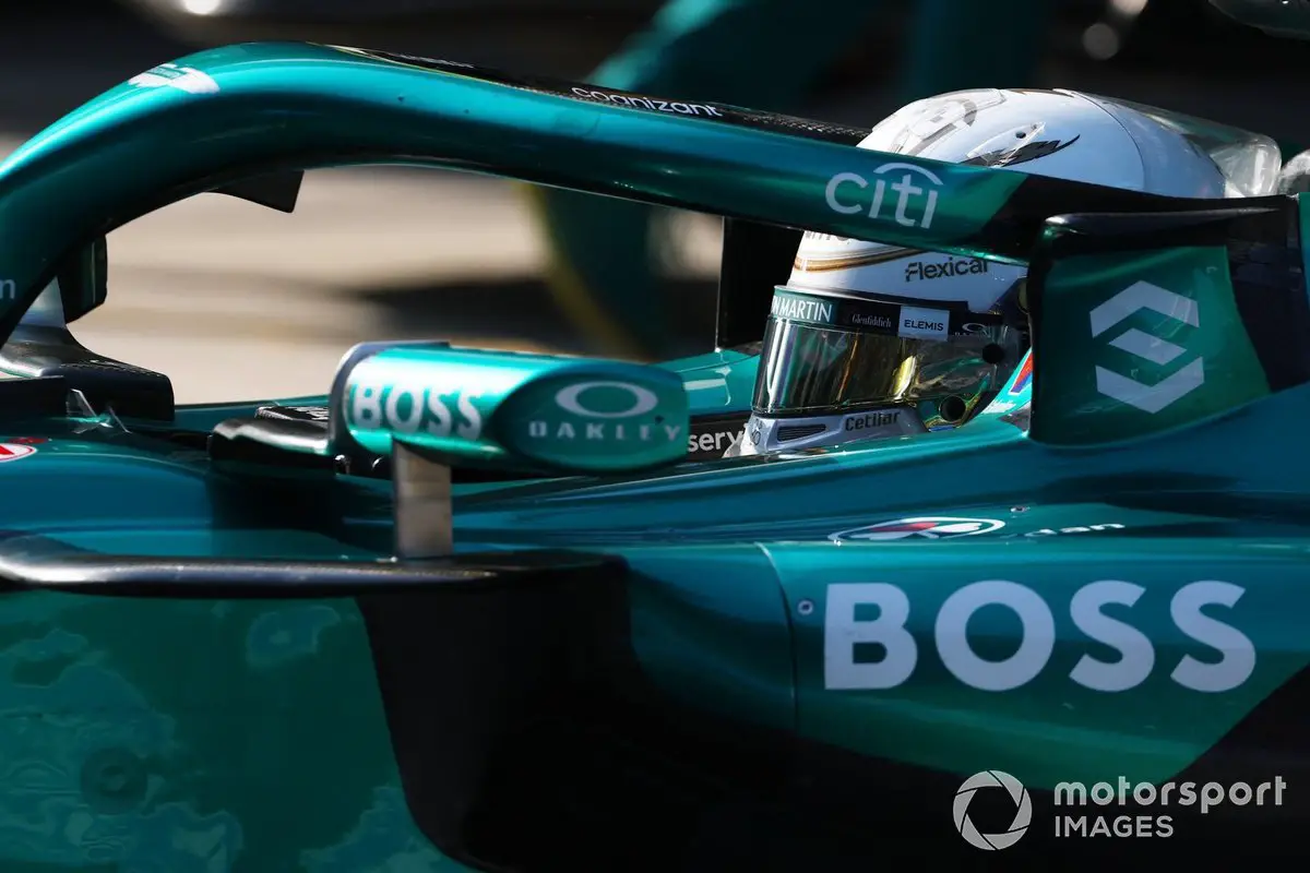 Fernando Alonso with Aston Martin Racing