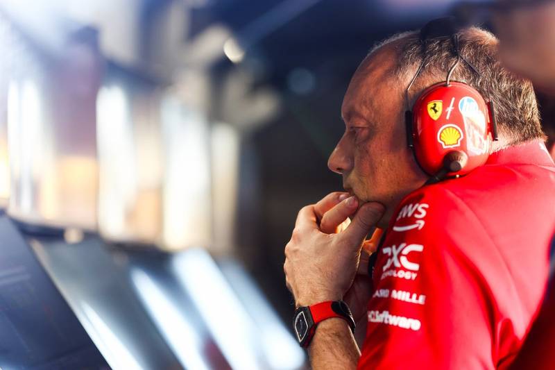 Ferrari's Frederic Vasseur