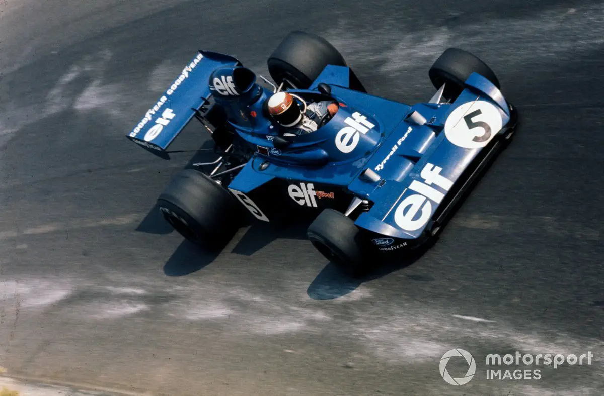 Jackie Stewart in Tyrrell 006 Ford