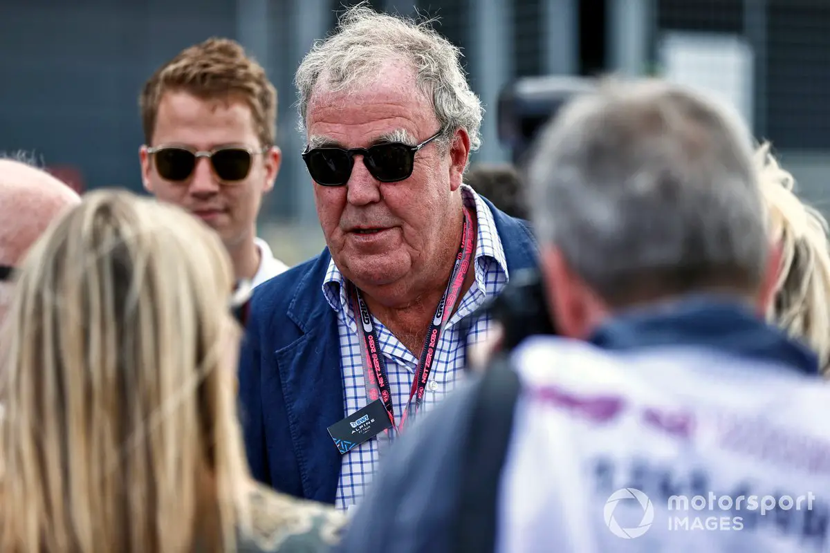 Jeremy Clarkson at Starting Line