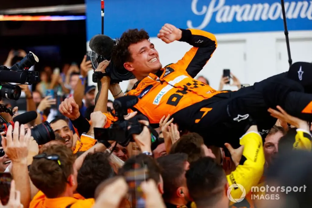 Lando Norris Claimed First Career Victory in Miami (2021)