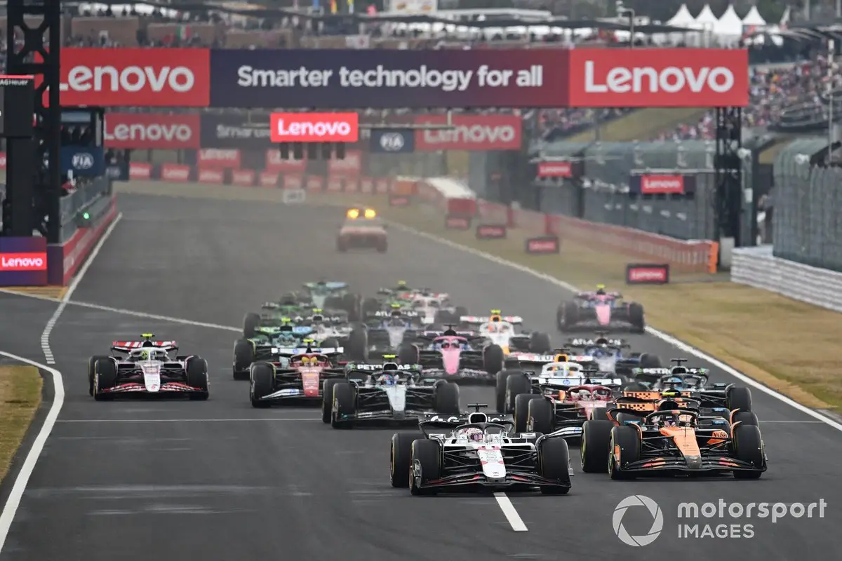 Lando Norris, McLaren vs. Max Verstappen, Red Bull Racing; Also Involved: Oscar Piastri, McLaren