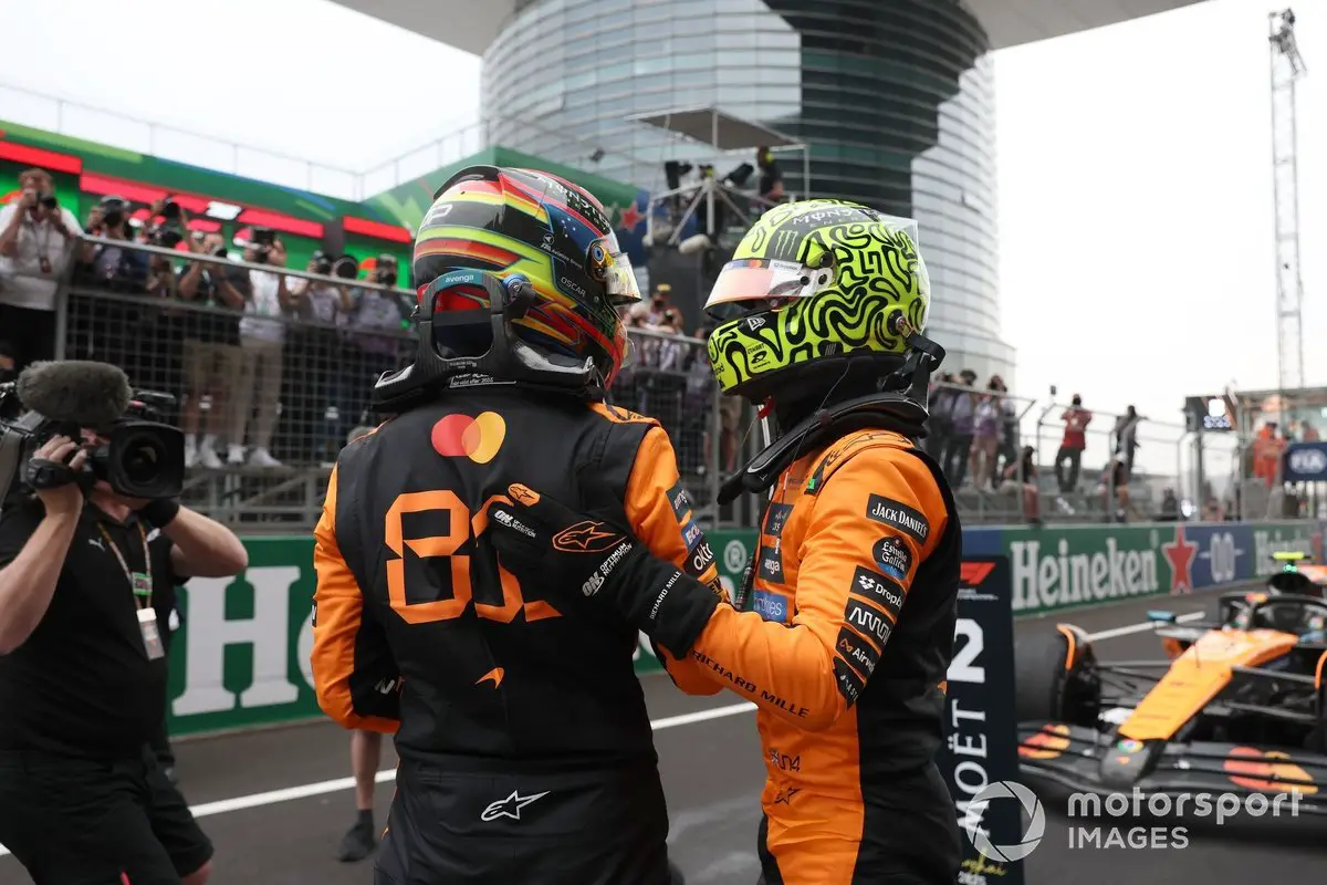 Lando Norris and Oscar Piastri (McLaren duo)