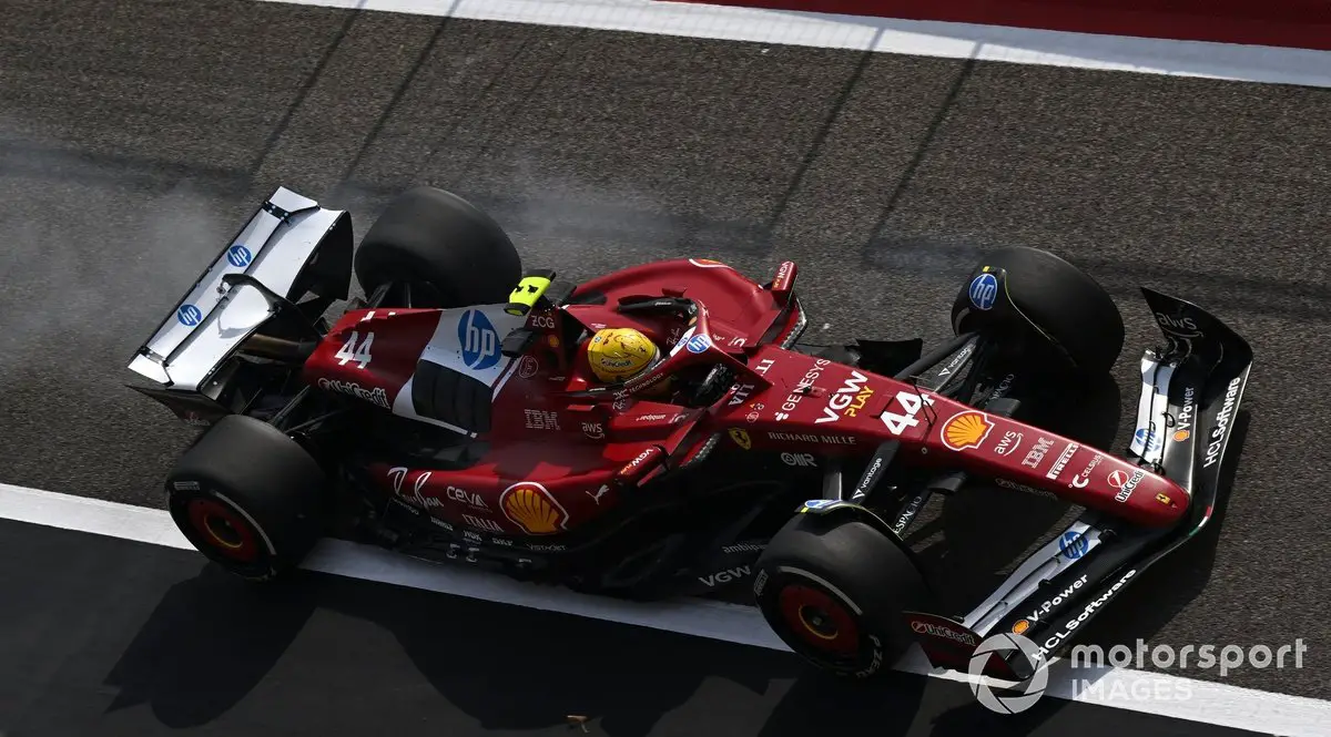Lewis Hamilton and Ferrari