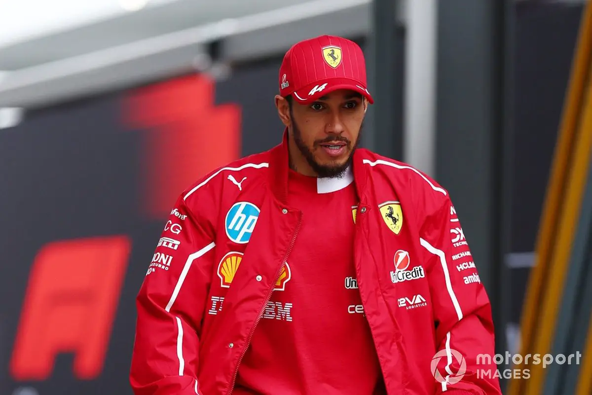 Lewis Hamilton and Ferrari