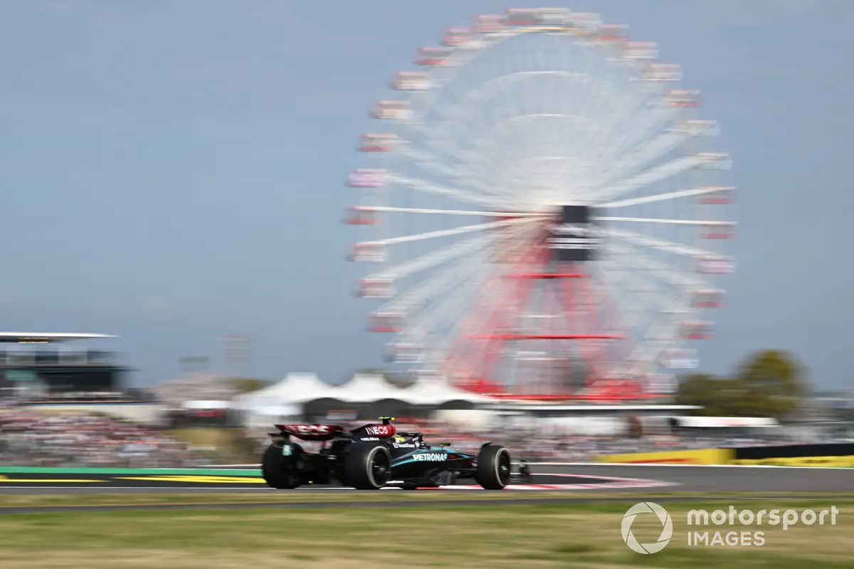 Lewis Hamilton with Mercedes F1 W15