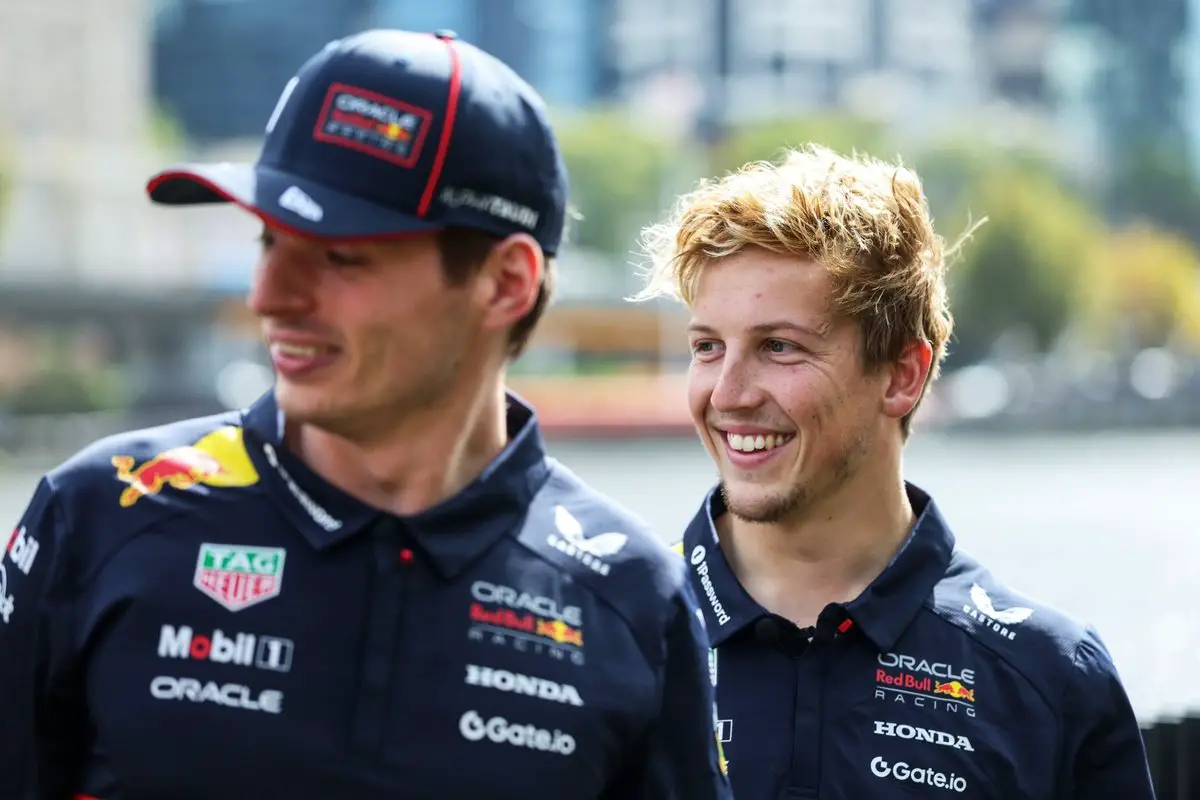 Max Verstappen, Liam Lawson - Red Bull Racing Duo