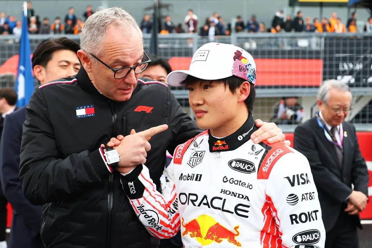 Red Bull Racing's Yuki Tsunoda