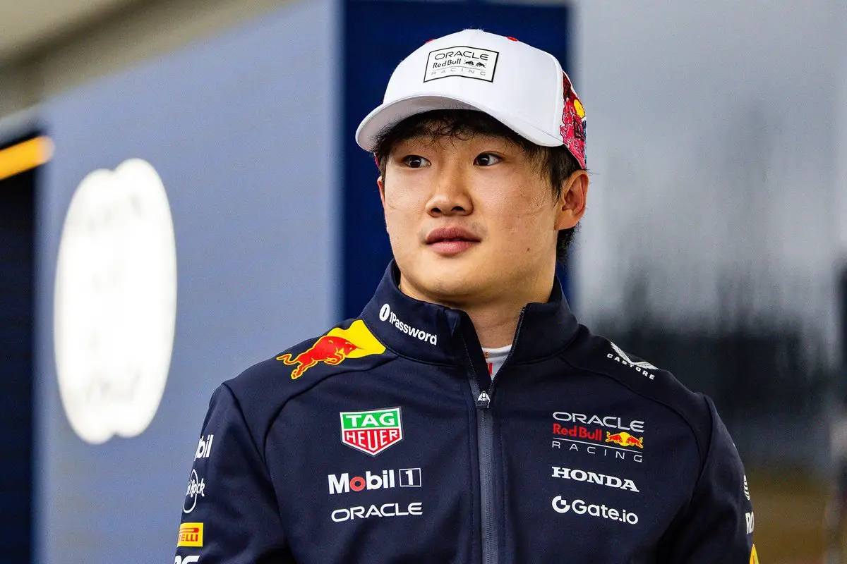 Red Bull Racing's Yuki Tsunoda