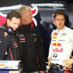 Sebastian Vettel, Red Bull Racing (Team Principal - Christian Horner, Dr Helmut Marko - Red Bull Motorsport Consultant)