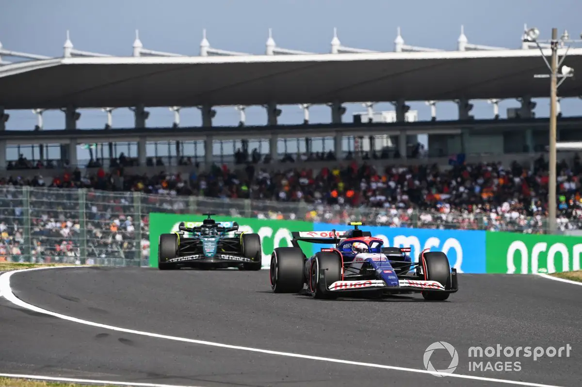 Yuki Tsunoda and RB F1 Team's VCARB 01