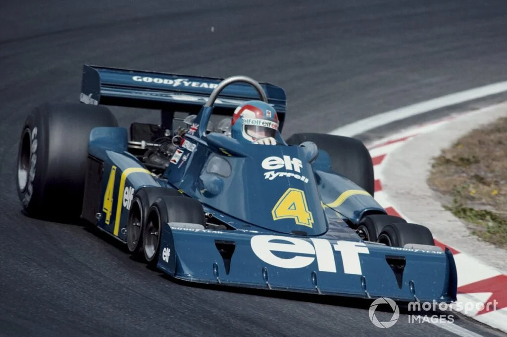1976 Tyrrell P34 Ford driven by Patrick Depailler