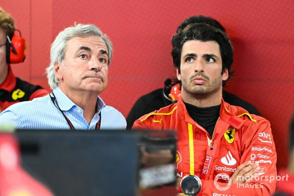 2023 Image: Carlos Sainz Sr and Son Together