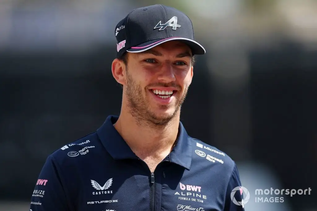 Alpine's Pierre Gasly