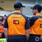 Andrea Stella with Zak Brown at McLaren