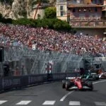 Charles Leclerc (Ferrari), Lance Stroll (Aston Martin Racing), Oliver Bearman (Haas F1 Team)