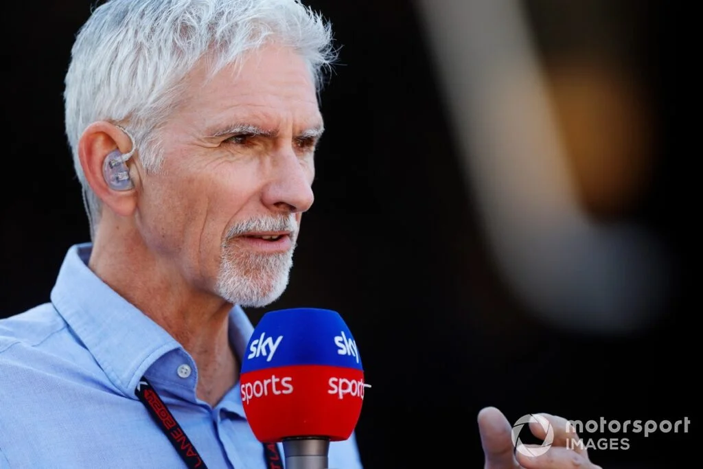 Damon Hill on Sky Sports F1