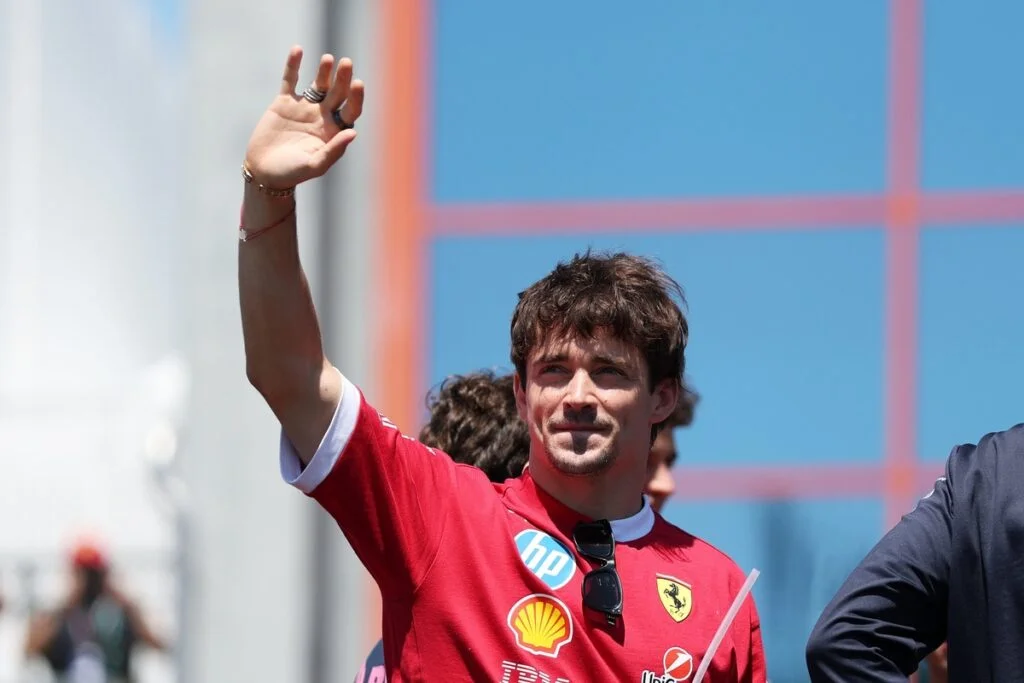 Ferrari's Charles Leclerc