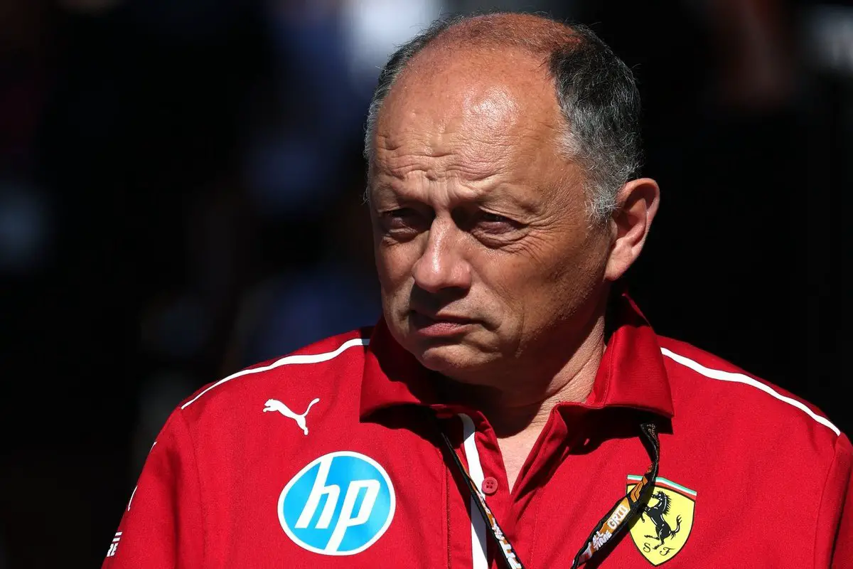 Ferrari's Frederic Vasseur