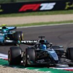 George Russell vs. Fernando Alonso (Mercedes vs. Aston Martin Racing)