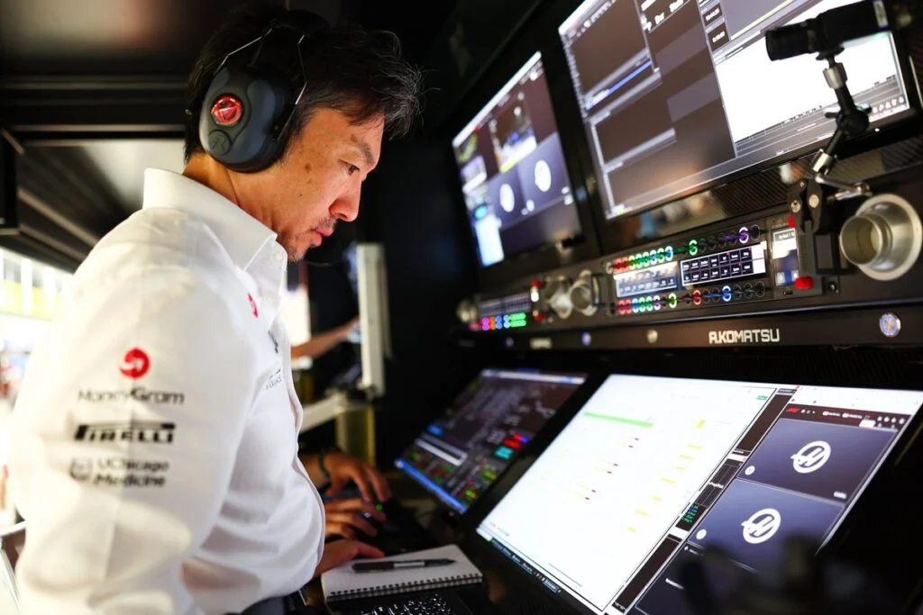 Haas F1 Team's Ayao Komatsu