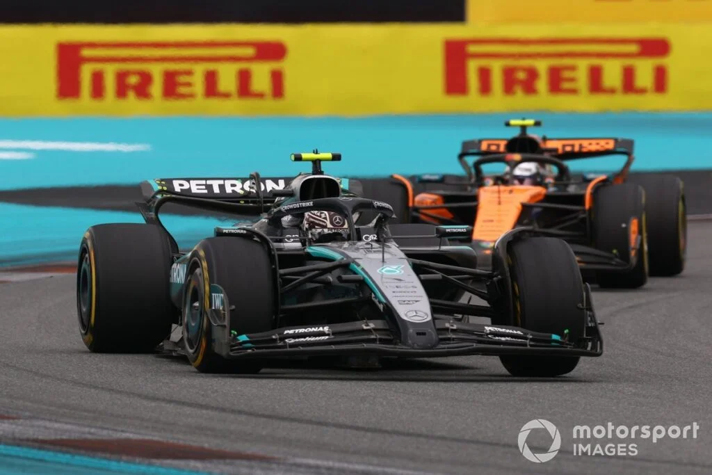 Lando Norris (McLaren) vs. Andrea Kimi Antonelli (Mercedes)