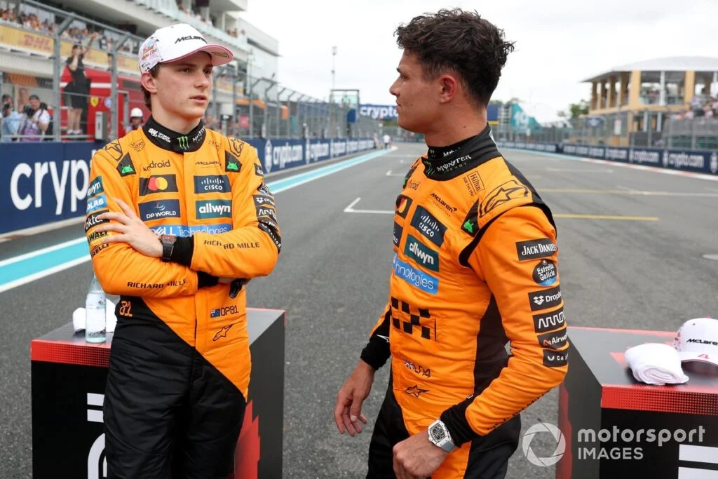 Lando Norris and Oscar Piastri (McLaren duo)