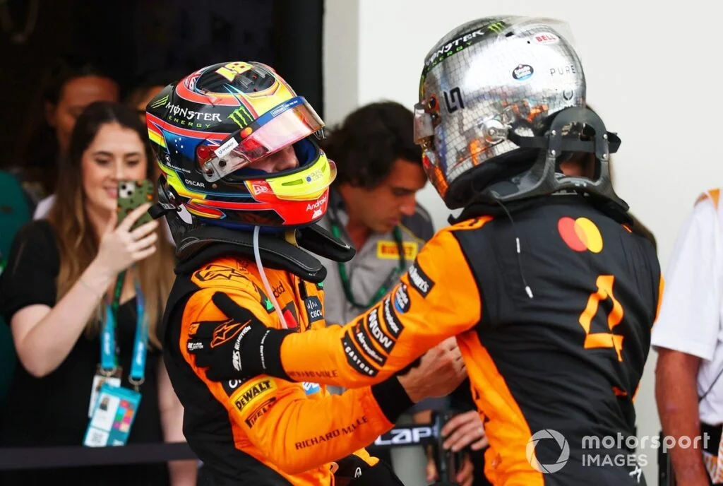 Lando Norris and Oscar Piastri (McLaren duo)