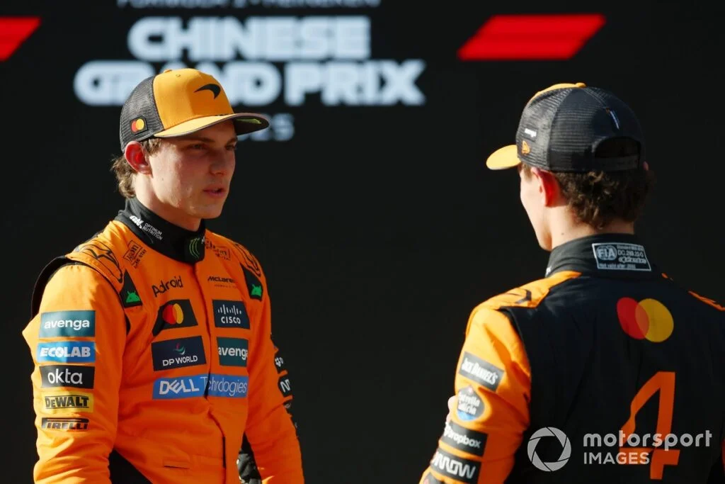 Lando Norris and Oscar Piastri (McLaren duo)