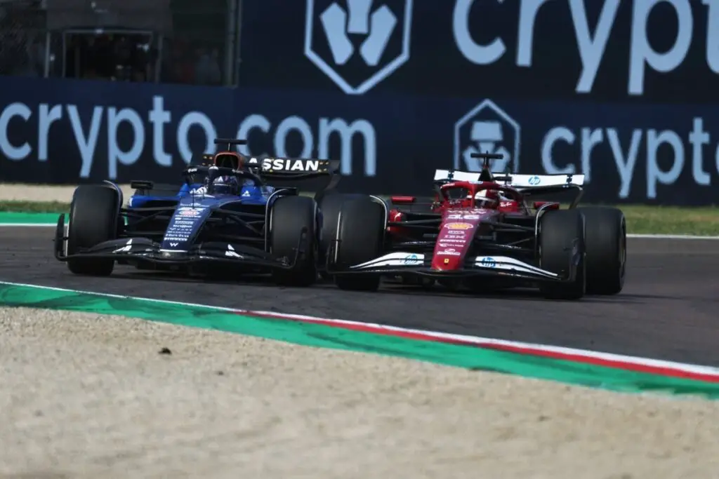 Leclerc (Ferrari) vs Albon (Williams)