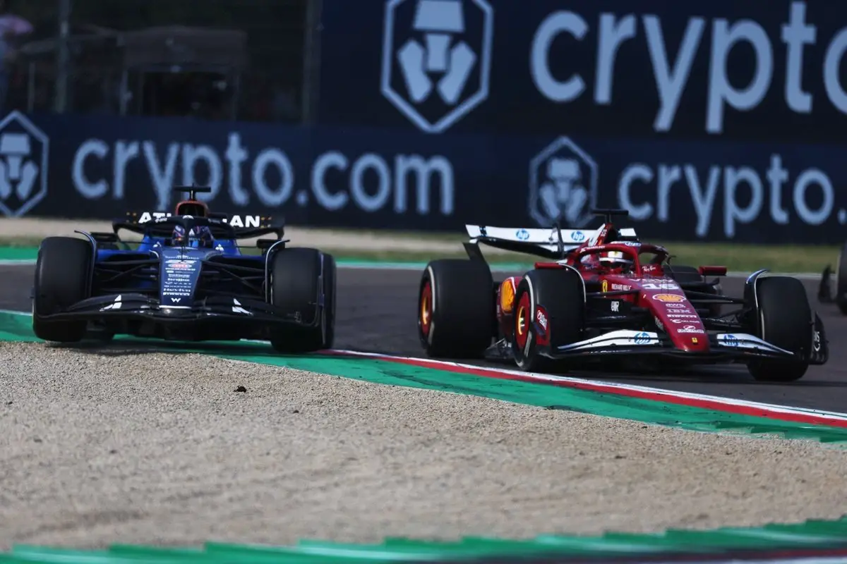 Leclerc (Ferrari) vs Albon (Williams)