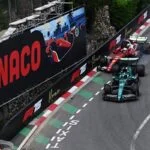 Leclerc (Ferrari) vs Stroll (Aston Martin Racing)