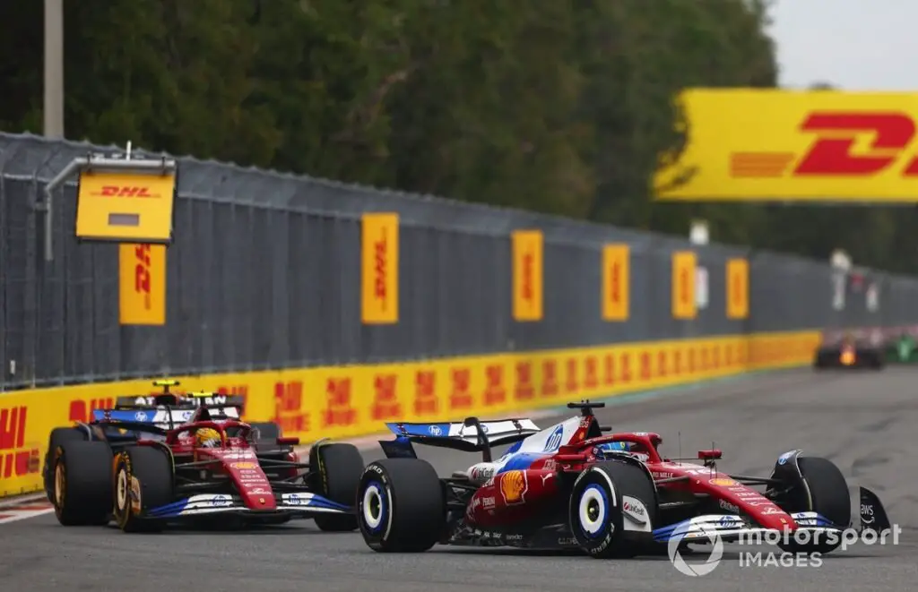 Lewis Hamilton, Ferrari vs Charles Leclerc, Ferrari