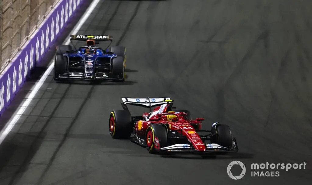 Lewis Hamilton vs. Carlos Sainz (Ferrari and Williams)