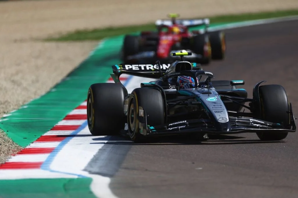 Lewis Hamilton vs. Kimi Raikkonen (Ferrari and Mercedes)