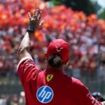 Lewis Hamilton with Ferrari