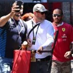Lewis Hamilton with Ferrari