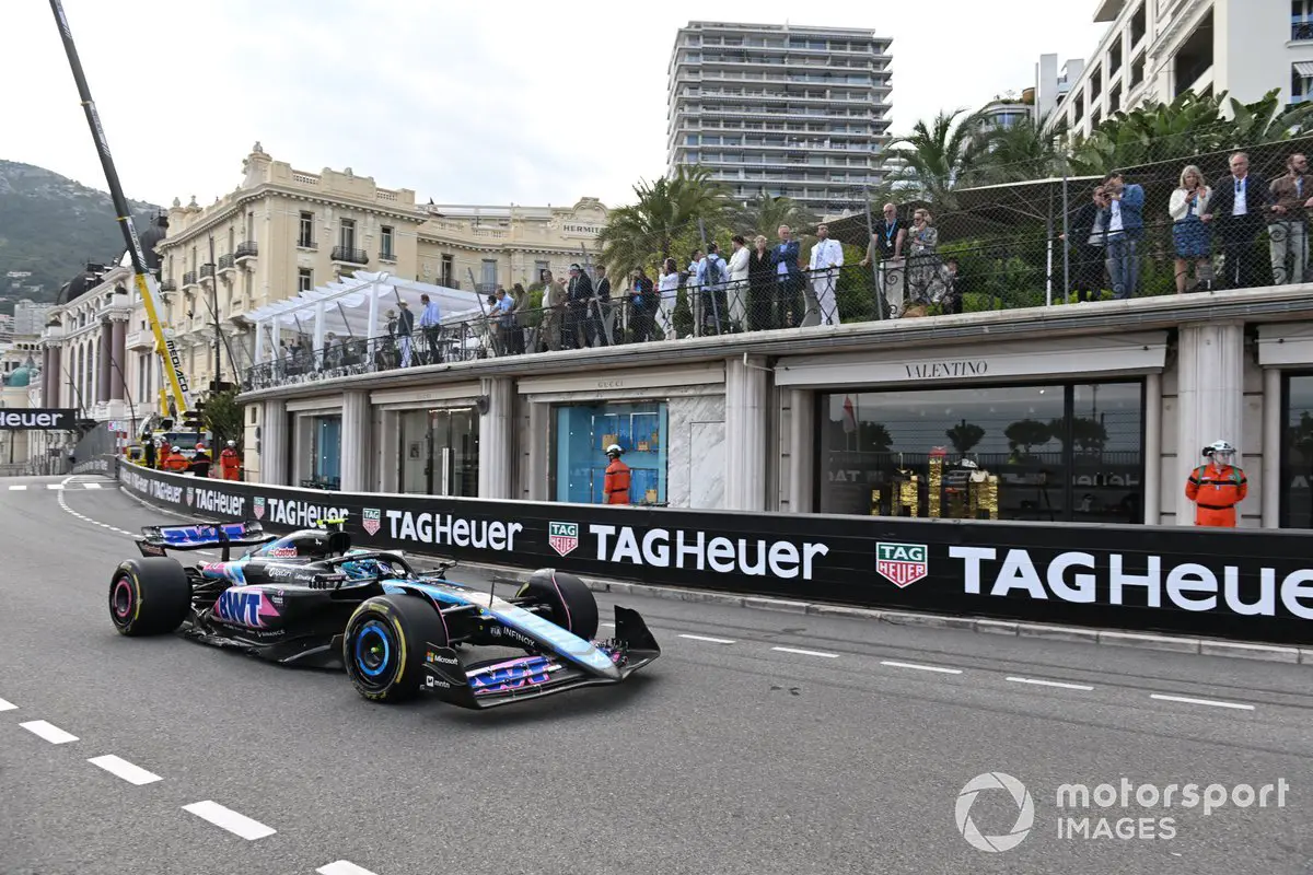 Pierre Gasly with Alpine A524