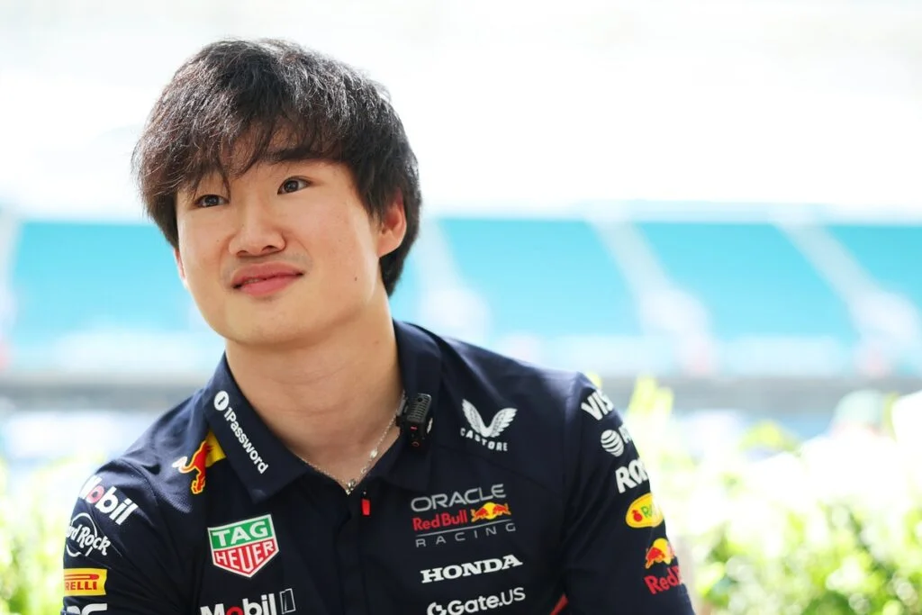 Yuki Tsunoda in Red Bull Racing