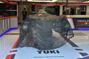 Yuki Tsunoda's Red Bull Racing Vehicle